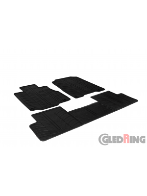 Original Gledring Passform Fußmatten Gummimatten 5 Tlg.+Fixing - Honda CR-V 2012->08.2018